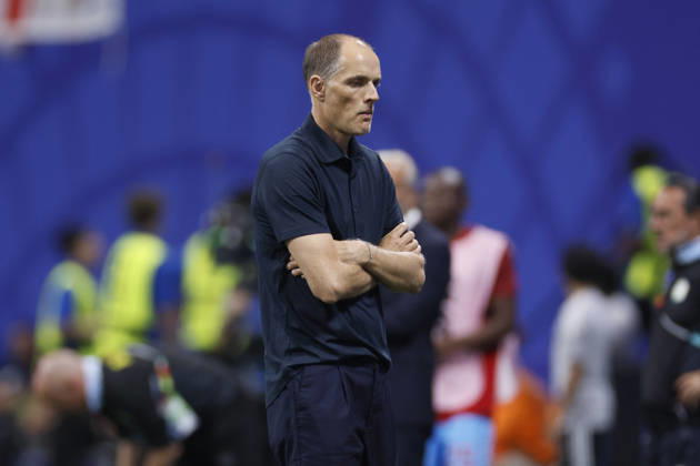 England v Congo DR: Round Of 32 - FIFA World Cup, WM, Weltmeisterschaft, Fussball 2026 Thomas Tuchel, Head coach of England looks dejected during the FIFA World Cup 2026 Round Of 32 match between England and Congo DR at Atlanta Stadium on July 1, 2026 in Atlanta, United States. Atlanta Atlanta Stadium GA United States Copyright: xAllstarxPicturexLibraryxLtdx