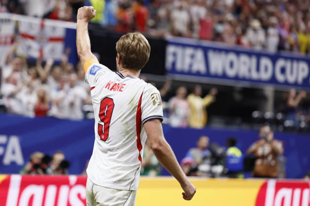 England v Congo DR: Round Of 32 - FIFA World Cup, WM, Weltmeisterschaft, Fussball 2026 Harry Kane of England celebrates during the FIFA World Cup 2026 Round Of 32 match between England and Congo DR at Atlanta Stadium on July 1, 2026 in Atlanta, United States. Atlanta Atlanta Stadium GA United States Copyright: xAllstarxPicturexLibraryxLtdx