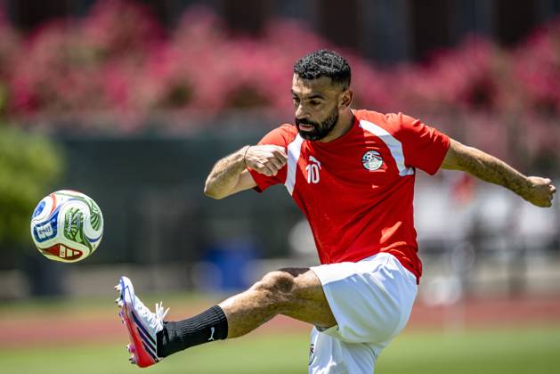 DALLAS - Mohamed Salah of Egypt during the 2026 World Cup, training with Egypt at Washburne Soccer and Track Stadium on July 2, 2026, in Dallas, United States. (Photo by Stefan Koops EYE4IMAGES DeFodi Images) -