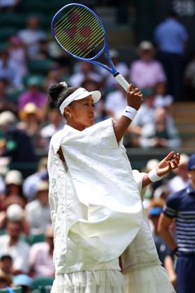 Naomi Osaka walks ahead of her third round match Wimbledon Tennis Championships, Day 5, The All England Lawn Tennis and Croquet Club, London, UK - 03 Jul 2026London The All England Lawn Tennis and United Kingdom  Copyright: xKieranxMcManus Shutterstockx 16970351p