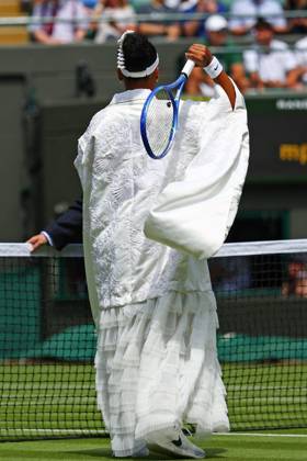 Naomi Osaka ahead of her third round match Wimbledon Tennis Championships, Day 5, The All England Lawn Tennis and Croquet Club, London, UK - 03 Jul 2026London The All England Lawn Tennis and United Kingdom  Copyright: xJamesxMarsh Shutterstockx 16970347y