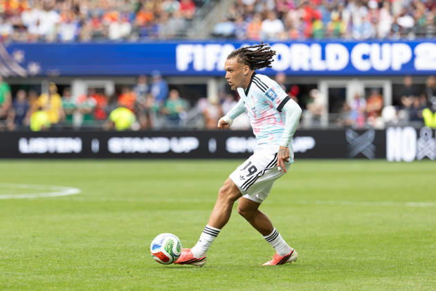 July 1, 2026, Seattle, Washington, USA: Belgium midfielder Diego Moreira (19) runs with the ball in overtime of the game Belgium national team, Nationalteam vs Senegal National Team for the FIFA World Cup, WM, Weltmeisterschaft, Fussball match, at Seattle Stadium. Seattle USA - ZUMAl181 20260701_zsp_l181_118 Copyright: xMelissaxLevinx