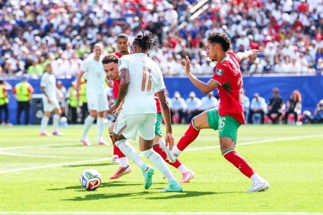 July 9, 2026, USA: Michael Olise player of France during the FIFA World Cup, WM, Weltmeisterschaft, Fussball quarterfinal match between France and Morocco, at Boston Stadium, in Foxborough, United States, on Thursday, July 09, 2026. FIFA World Cup 2026 - Quarterfinals - France V Morocco - ZUMAc233 0861246263st Copyright: xVanessaxCarvalhox