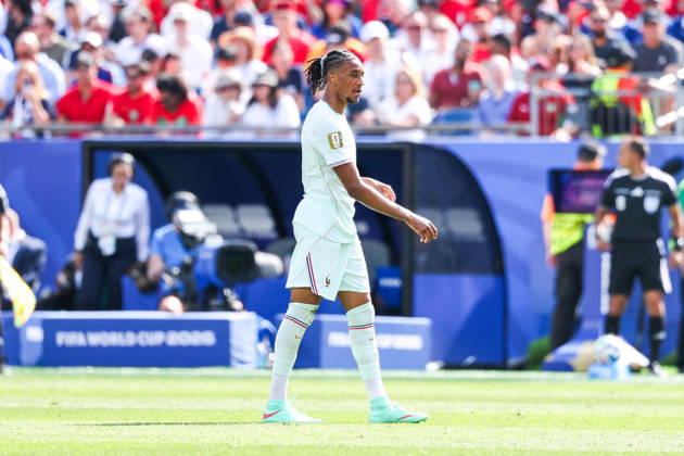 July 9, 2026, USA: Michael Olise player of France during the FIFA World Cup, WM, Weltmeisterschaft, Fussball quarterfinal match between France and Morocco, at Boston Stadium, in Foxborough, United States, on Thursday, July 09, 2026. FIFA World Cup 2026 - Quarterfinals - France V Morocco - ZUMAc233 0861246268st Copyright: xVanessaxCarvalhox