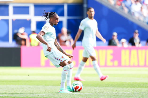 July 9, 2026, USA: Michael Olise player of France during the FIFA World Cup, WM, Weltmeisterschaft, Fussball quarterfinal match between France and Morocco, at Boston Stadium, in Foxborough, United States, on Thursday, July 09, 2026. FIFA World Cup 2026 - Quarterfinals - France V Morocco - ZUMAc233 0861247147st Copyright: xVanessaxCarvalhox