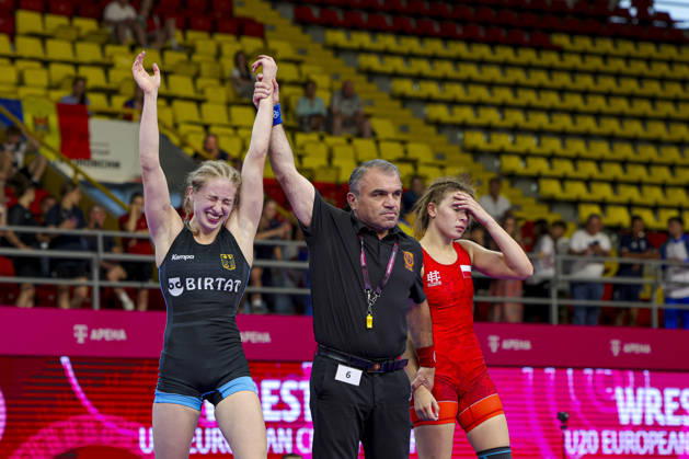 Sport Bilder des Tages 2025 U23 Wrestling World Championships 53kg WW - Fiona Sophie Gasser (GER)