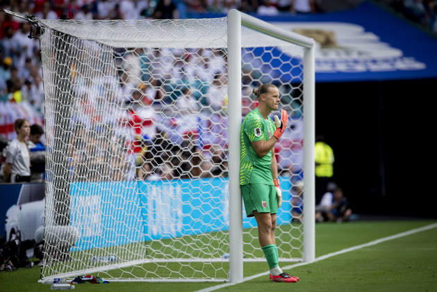 Miami, USA 11th Jul 2026. Orjan Nyland (NOR) Norway - England World Cup Norwegen - England 11.07.2026