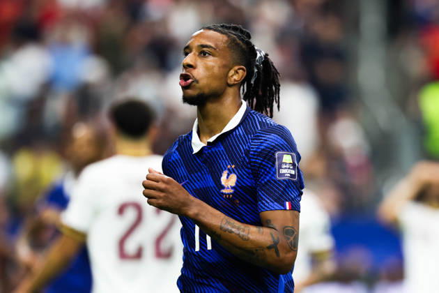 July 14, 2026, USA: Michael Olise player of France during the FIFA World Cup, WM, Weltmeisterschaft, Fussball semifinal match between France and Spain, at Dallas Stadium, in Texas, United States, on Tuesday, July 14, 2026. USA - ZUMAc233 0861642417st Copyright: xVanessaxCarvalhox
