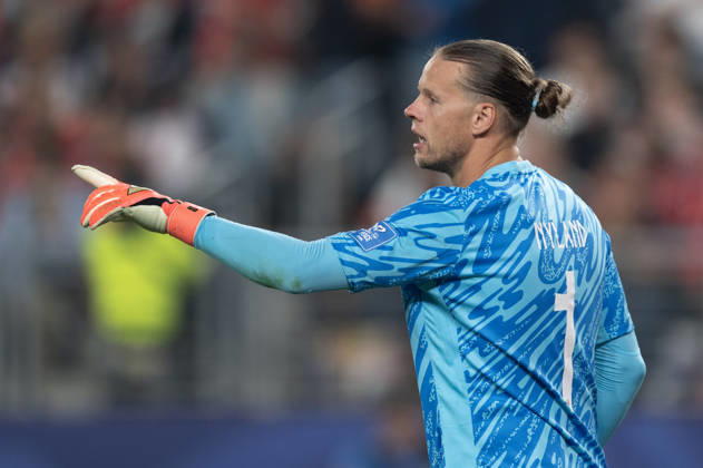 Norway v Senegal: Group I - FIFA World Cup, WM, Weltmeisterschaft, Fussball 2026 EAST RUTHERFORD, NEW JERSEY - JUNE 22: Goalkeeper Orjan Nyland of Norway during the FIFA World Cup 2026 Group I match between Norway and Senegal at New York New Jersey Stadium on June 22, 2026 in East Rutherford, United States. Orjan Nyland East Rutherford New York New Jersey Stadium New Jersey United States Copyright: xVisionhausx 776447882