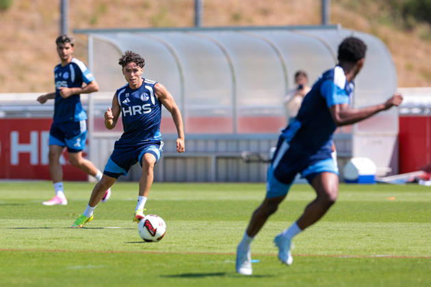 15.07.2026, Fussball, Training des FC Schalke 04. Soufiane El-Faouzi (FC Schalke 04). Gelsenkirchen Trainingsgelände FC Schalke 04 NRW Deutschland xRHR-FOTO YYx Copyright: RHR-FOTOx RHR-FOTO YY