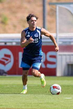 15.07.2026, Fussball, Training des FC Schalke 04. Soufiane El-Faouzi (FC Schalke 04). Gelsenkirchen Trainingsgelände FC Schalke 04 NRW Deutschland xRHR-FOTO YYx Copyright: RHR-FOTOx RHR-FOTO YY