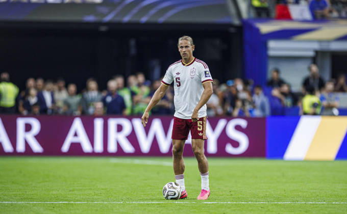France vs Spain - FIFA World Cup, WM, Weltmeisterschaft, Fussball 2026 - 14 07 2026 Marcos Llorente of Spain controls the ball during the FIFA World Cup 2026 semi finals match between France and Spain at Dallas Stadium on July 14, 2026 in Arlington, Texas, Estados Unidos Arlington Estados Unidos Copyright: xPGSxPhotoxAgencyx
