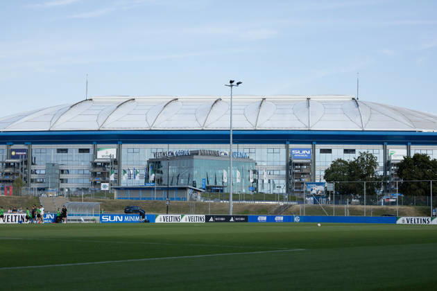 Fußball I Frauen I Testspiel I FC Schalke 04 - Borussia Mönchengladbach I 16.07.2026 Platz 7 vor der Veltins Arena Gelsenkirchen Am Parkstadion Nordrhein-Westfalen Deutschland Copyright: xLobeca CedricxSiefkerx