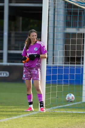 Fußball I Frauen I Testspiel I FC Schalke 04 - Borussia Mönchengladbach I 16.07.2026 Alina Pöppelmann (12, FC Schalke 04) Gelsenkirchen Am Parkstadion Nordrhein-Westfalen Deutschland Copyright: xLobeca CedricxSiefkerx