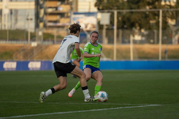 Fußball I Frauen I Testspiel I FC Schalke 04 - Borussia Mönchengladbach I 16.07.2026 Janine Gibson (7, FC Schalke 04) Gelsenkirchen Am Parkstadion Nordrhein-Westfalen Deutschland Copyright: xLobeca CedricxSiefkerx