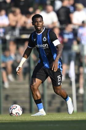 Club Brugge v sc Heerenveen - Friendly match ROESELARE, BELGIUM - JULY 17 : Onyedika Nwadike Raphael midfielder of Club Brugge in action during the friendly match between Club Brugge and sc Heerenveen on July 17, 2026 in Roeselare, Belgium, 17 07 2026 Roeselare Belgium  Copyright: xNicoxVereeckenx