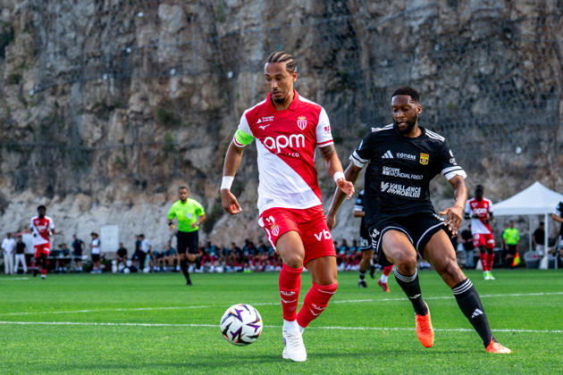 Friendly Match AS Monaco v Saint Priest - France 5 Thilo Kehrer of AS Monaco in action during a friendly match against Saint-Priest at the AS Monaco training center in La Turbie, France, on July 18, 2026. Photo by Laurent Coust ABACAPRESS.COM LA TURBIE France  Copyright: xCoulonxAlexis ABACAx