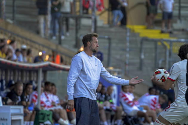 Deutschland: Fussball Testspiel Vereine 2026 2027, Freundschaftsspiel Eintracht Braunschweig vs Southampton FC Eintracht-Stadion (Braunschweig): Lars Kornetka (Trainer Eintracht Braunschweig) Braunschweig Copyright: xAymanxAlahmedx