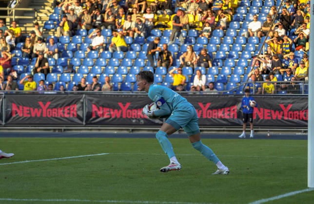 Deutschland: Fussball Testspiel Vereine 2026 2027, Freundschaftsspiel Eintracht Braunschweig vs Southampton FC Eintracht-Stadion (Braunschweig): Ron-Thorben Hoffmann (Eintracht Braunschweig, 1) Braunschweig Copyright: xAymanxAlahmedx