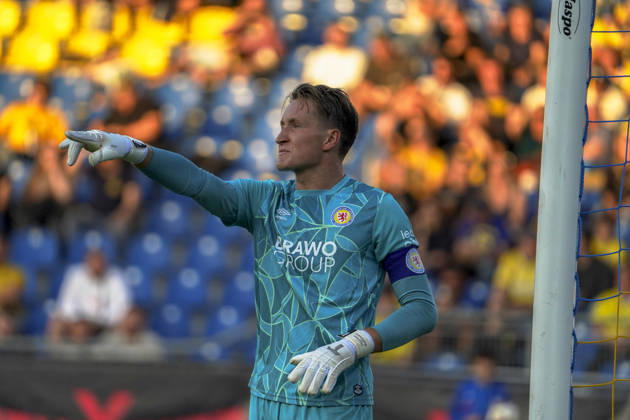 Deutschland: Fussball Testspiel Vereine 2026 2027, Freundschaftsspiel Eintracht Braunschweig vs Southampton FC Eintracht-Stadion (Braunschweig): Ron-Thorben Hoffmann (Eintracht Braunschweig, 1) Braunschweig Copyright: xAymanxAlahmedx