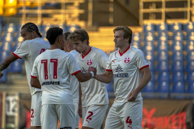 Deutschland: Fussball Testspiel Vereine 2026 2027, Freundschaftsspiel Eintracht Braunschweig vs Southampton FC Eintracht-Stadion (Braunschweig): Tor und Torjubel zum Damion Downs (Southampton FC, 42) Flynn Downes (Southampton FC, 4) Mads Roerslev (Southampton FC, 2) Braunschweig Copyright: xAymanxAlahmedx