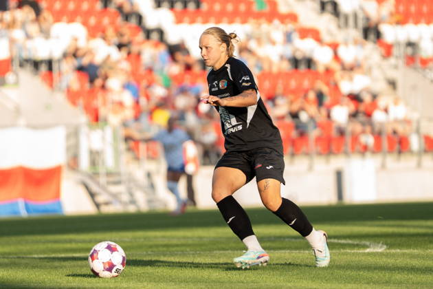 SOSNOWIEC 25.07.2026 MECZ I RUNDA KWALIFIKACJI LIGA MISTRZOW SEZON 2026 27 CZARNI SOSNOWIEC - ATHLONE TOWN -- UEFA WOMEN S CHAMPIONS LEAGUE QUALIFYING FIRST ROUND MATCH CZARNI SOSNOWIEC - ATHLONE TOWN KLAUDIA MILEK FOT. MATEUSZ WIEWIORKA 400mm.pl NEWSPIX.PL --- newspix.pl