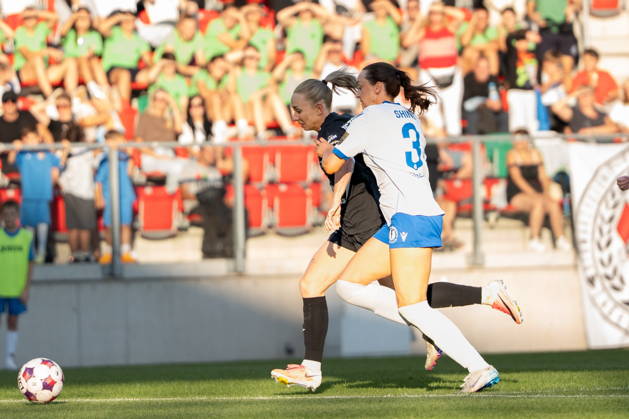 SOSNOWIEC 25.07.2026 MECZ I RUNDA KWALIFIKACJI LIGA MISTRZOW SEZON 2026 27 CZARNI SOSNOWIEC - ATHLONE TOWN -- UEFA WOMEN S CHAMPIONS LEAGUE QUALIFYING FIRST ROUND MATCH CZARNI SOSNOWIEC - ATHLONE TOWN KAYLEIGH SHINE ZOFIA BUSZEWSKA FOT. MATEUSZ WIEWIORKA 400mm.pl NEWSPIX.PL --- newspix.pl