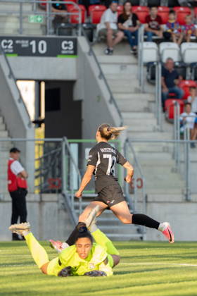 SOSNOWIEC 25.07.2026 MECZ I RUNDA KWALIFIKACJI LIGA MISTRZOW SEZON 2026 27 CZARNI SOSNOWIEC - ATHLONE TOWN -- UEFA WOMEN S CHAMPIONS LEAGUE QUALIFYING FIRST ROUND MATCH CZARNI SOSNOWIEC - ATHLONE TOWN ZOFIA BUSZEWSKA GOL FOT. MATEUSZ WIEWIORKA 400mm.pl NEWSPIX.PL --- newspix.pl