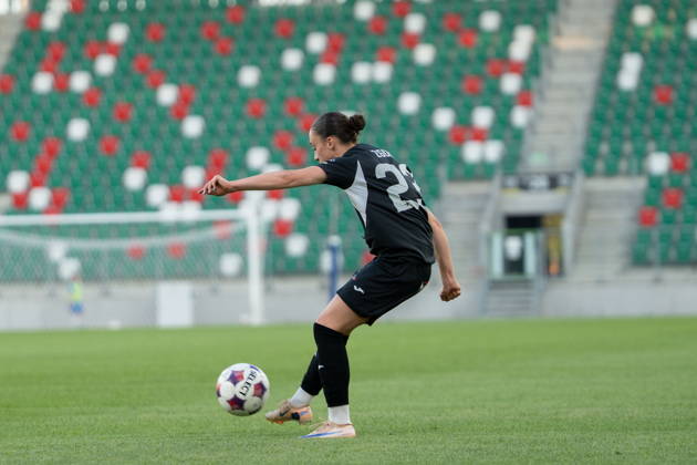 SOSNOWIEC 25.07.2026 MECZ I RUNDA KWALIFIKACJI LIGA MISTRZOW SEZON 2026 27 CZARNI SOSNOWIEC - ATHLONE TOWN -- UEFA WOMEN S CHAMPIONS LEAGUE QUALIFYING FIRST ROUND MATCH CZARNI SOSNOWIEC - ATHLONE TOWN OLIWIA ZGODA FOT. MATEUSZ WIEWIORKA 400mm.pl NEWSPIX.PL --- newspix.pl