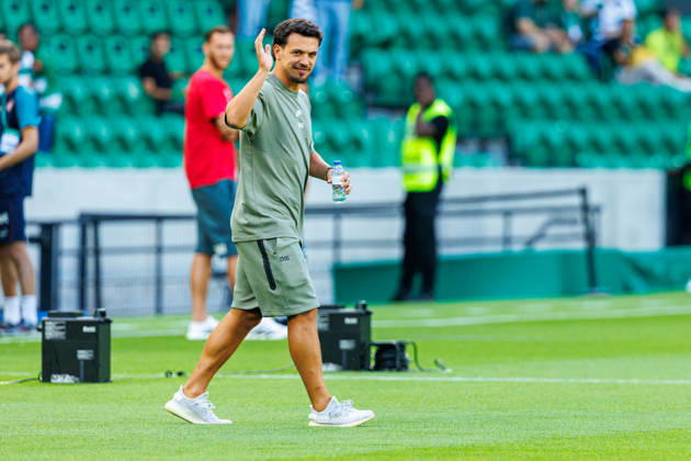 Pedro Goncalves of Sporting CP seen during Club Friendly Games between teams of Sporting CP and AS Monaco Estadio Jose Alvalade (Luis Loureiro Ball Raw Images PT) Lisboa Estadio Jose Alvalade Portugal Copyright: xLuisxLoureirox LLOR0050