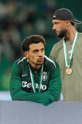 Pedro Goncalves of Sporting CP seen during Club Friendly Games between teams of Sporting CP and AS Monaco Estadio Jose Alvalade (Luis Loureiro Ball Raw Images PT) Lisboa Estadio Jose Alvalade Portugal Copyright: xLuisxLoureirox LLOR3222