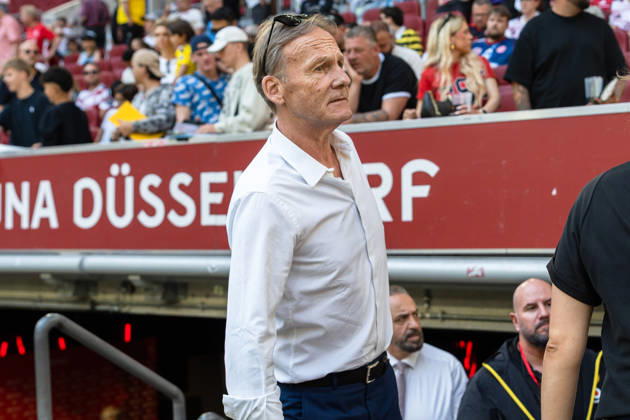 Deutschland: 25. Juli 2026: Testspiel - Vorbereitung 2026 2027 - Fortuna Düsseldorf vs. Borussia Dortmund, Merkur Spiel Arena, Düsseldorf Joachim Watzke Copyright: xCelinaxLeiersx
