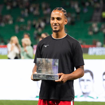 Thilo Kehrer of Monaco during the TrofÃ u Cinco Violinos match between Sporting CP and Monaco at Estadio JosÃ Alvalade, in Lisbon, Portugal. Copyright: xDiogoxSautchukx