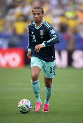 Ecuador v Germany: Group E - FIFA World Cup, WM, Weltmeisterschaft, Fussball 2026 EAST RUTHERFORD, NEW JERSEY - JUNE 25: Leroy Sane of Germany in action during the FIFA World Cup 2026 Group E match between Ecuador and Germany at New York New Jersey Stadium on June 25, 2026 in East Rutherford, United States. Leroy Sane East Rutherford New York New Jersey Stadium New Jersey United States Copyright: xVisionhausx 776447895