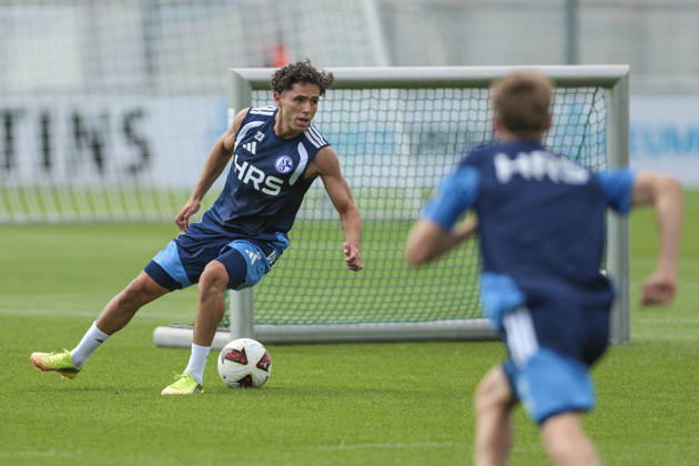 30.07.2026, Fussball, Training des FC Schalke 04. Soufiane El-Faouzi (FC Schalke 04). Gelsenkirchen Trainingsgelände FC Schalke 04 NRW Deutschland xRHR-FOTO YYx Copyright: RHR-FOTOx RHR-FOTO YY