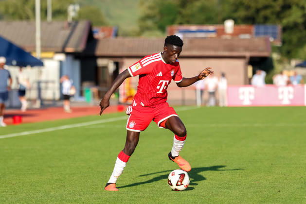 Bara Sapoko Ndiaye (FC Bayern Muenchen, 39), GER, FC Rottach-Egern vs. FC Bayern Muenchen, Fussball, Testspiel, Saison 2026 2027, 30.07.2026, GER, FC Rottach-Egern vs. FC Bayern Muenchen, Fussball, Testspiel, Saison 2026 2027, 30.07.2026 Rottach-Egern Copyright: xEibner-Pressefoto JennixMaulx EP_JML