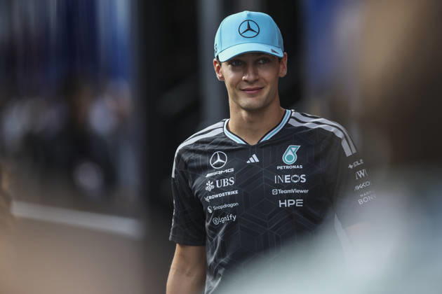 F1 Hungarian Grand Prix George Russell of the Mercedes AMG F1 Team during the Formula 1 AWS Hungarian Grand Prix at the Hungaroring Circuit in Budapest, Hungary, on July 23-26, 2026. Budapest Hungary  Copyright: xGongorax originalFilename:bonilla-f1hungar260731_npGQw.jpg