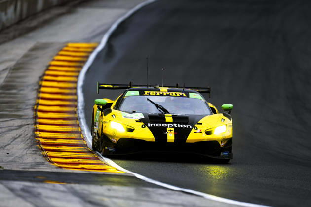 AUTO - IMSA - ROAD AMERICA 2026 70 IRIBE Brendan (usa), MILLROY Ollie (gbr), SCHANDORFF Frederik (dnk), Inception Racing, Ferrari 296 GT3 Evo, action during the Motul SportsCar Endurance Grand Prix, 8th round of the 2026 IMSA WeatherTech SportsCar Championship, from July 31 to August 2, 2026 on the Road America Circuit in Elkhart Lake, Wisconsin, United States of America - Elkhart LakeUnited States Copyright: xFabrizioxBoldonix
