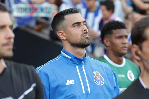 Supertaça Portugal Estadio Cidade de Coimbra, August 01, 2026, Coimbra v.l. Goalkeeper Diogo Costa (FC Porto) Coimbra Estádio Cidade de Coimbra Coimbra Portugal Copyright: xFernandoxSoaresx