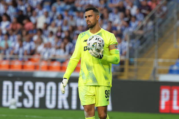 Supertaça Portugal Estadio Cidade de Coimbra, August 01, 2026, Coimbra v.l. Goalkeeper Diogo Costa (FC Porto) Coimbra Estádio Cidade de Coimbra Coimbra Portugal Copyright: xFernandoxSoaresx