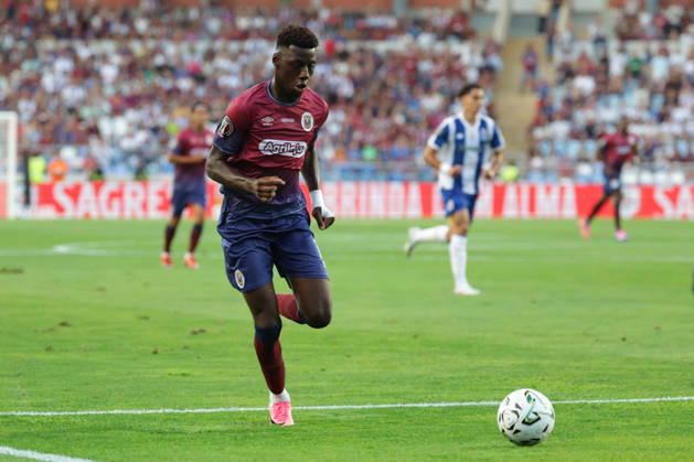 Supertaça Portugal Estadio Cidade de Coimbra, August 01, 2026, Coimbra v.l. Musa Drammeh (SC Uniao Torreense) Coimbra Estádio Cidade de Coimbra Coimbra Portugal Copyright: xFernandoxSoaresx