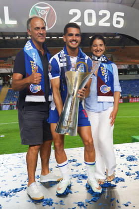 Supertaça Portugal Estadio Cidade de Coimbra, August 01, 2026, Coimbra v.l. The FC Porto team celebrates the 2026 Portuguese Super Cup, Andre Silva (FC Porto) Coimbra Estádio Cidade de Coimbra Coimbra Portugal Copyright: xFernandoxSoaresx