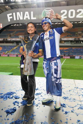Supertaça Portugal Estadio Cidade de Coimbra, August 01, 2026, Coimbra v.l. The FC Porto team celebrates the 2026 Portuguese Super Cup, Pepe (FC Porto), Coimbra Estádio Cidade de Coimbra Coimbra Portugal Copyright: xFernandoxSoaresx
