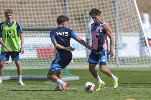 04.08.2026, Fussball, Training des FC Schalke 04. Soufiane El-Faouzi (FC Schalke 04). Gelsenkirchen Trainingsgelände FC Schalke 04 NRW Deutschland xRHR-FOTO YYx Copyright: RHR-FOTOx RHR-FOTO YY
