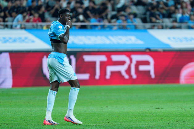 2026 2026 Coupang Play Series football match ( Team K League vs Manchester City FC - 2026 08 05 ) SEOUL, SOUTH KOREA, AUGUST 05: Divin Mubama of Manchester City during the 2026 Coupang Play Series football match match between Team K League and Manchester City FC at the Seoul World Cup Stadium in Seoul, South Korea, on August 05, 2026. Seoul Seoul World Cup Stadium South Korea 8283_287514 Copyright: xStevexChoxKyewoong PentaxPressx