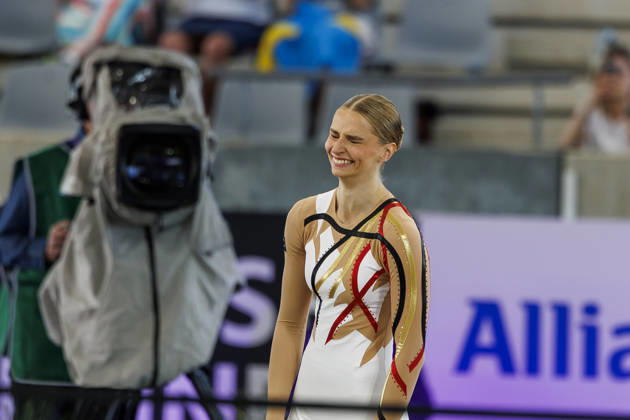 AACHEN - FEI World Championships 2026, AACHEN - FEI World Championships 2026 MEYER Kathrin (GER), Captain Claus OLD FEI Vaulting World Championship, WM, Weltmeisterschaft Individual Female Aachen, Reitstadion Soers 13. August 2026 -
