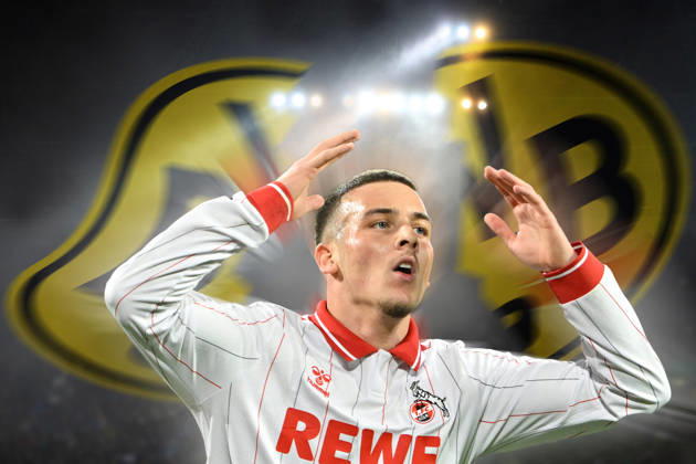 ACHTUNG FOTOMONTAGE: Wechsel von Said El Mala (1. FC Koeln) zu Borussia Dortmund geplatzt! ARCHIVFOTO. Â