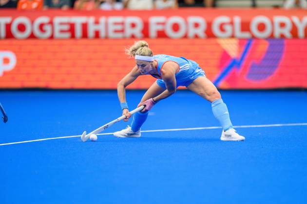 AMSTELVEEN, 15-08-2026, Wagener Stadion, FIH Hockey World Cup 2026 Women, 2026. Yibbi Jansen takes a penalty corner during the game Netherlands - Chile (women). Netherlands - Chile (women) x205737988x Copyright: