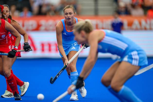 AMSTELVEEN, 15-08-2026, Wagener Stadion, FIH Hockey World Cup 2026 Women, 2026. Marijn Veen during the game Netherlands - Chile (women). Netherlands - Chile (women) x205738710x Copyright:
