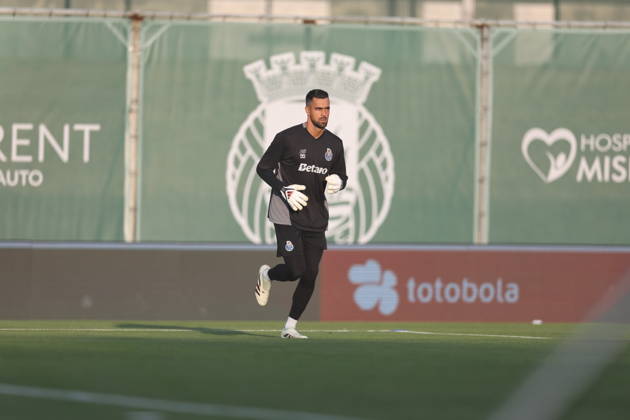 August 15, 2026, Vila Do Conde, Porto, Portugal: VILA DO CONDE, PORTUGAL - AUGUST 15: Diogo Costa of FC Porto in action during the Liga Portugal Betclic 2026 27 match between Rio Ave and FC Porto at Estadio dos Arcos on August 15, 2026 in Vila do Conde, Portugal. Vila Do Conde Portugal - ZUMAe141 20260815_zsp_e141_014 Copyright: xLuisxEirasx